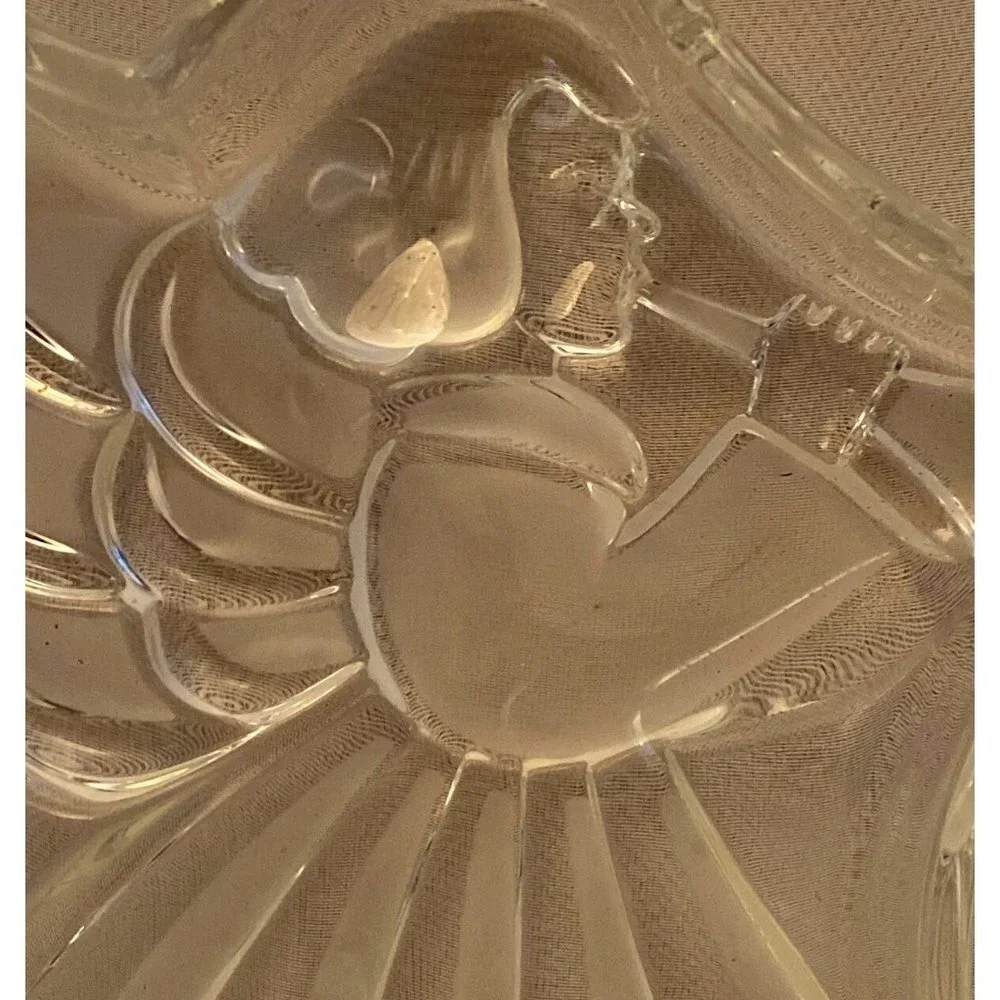 VTG 80s 90s Mikasa‎ Christmas Angel Trinket Candy Dish 7.5